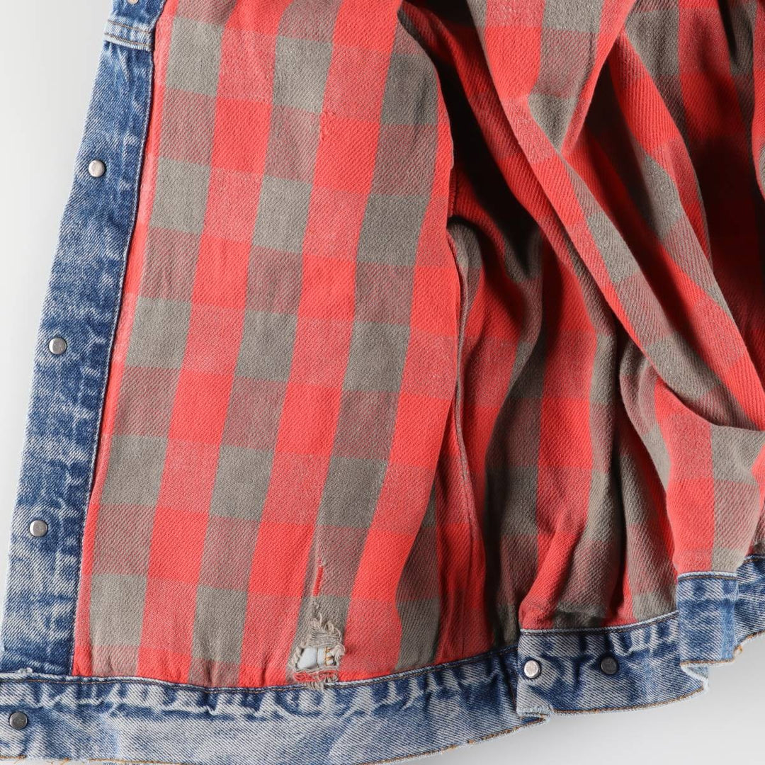 Vintage 1980'S Levi's 70411-0816 denim jacket, made in the USA, size M. cotton blue type Vintage Second Hand