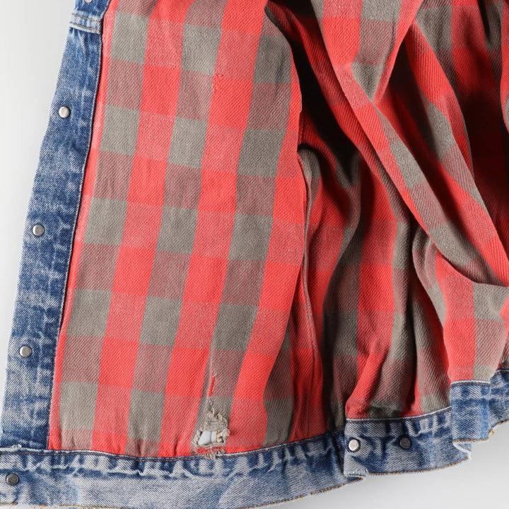 Vintage 1980'S Levi's 70411-0816 denim jacket, made in the USA, size M. cotton blue type Vintage Second Hand