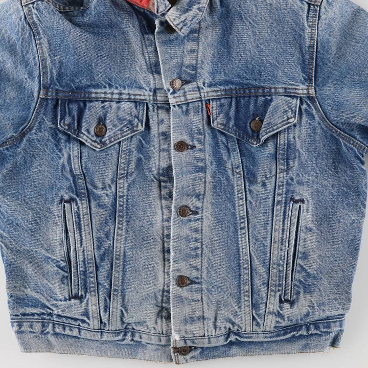 Vintage 1980'S Levi's 70411-0816 denim jacket, made in the USA, size M. cotton blue type Vintage Second Hand