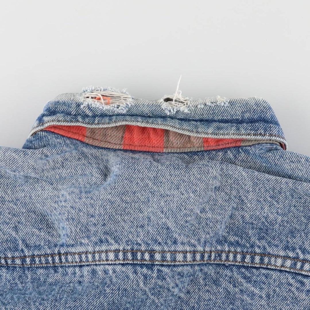 Vintage 1980'S Levi's 70411-0816 denim jacket, made in the USA, size M. cotton blue type Vintage Second Hand