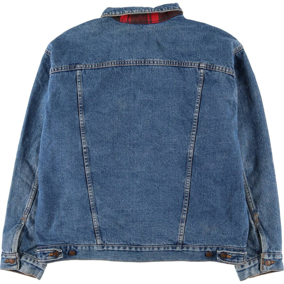 90'S Levi's Denim Jacket, Men's Size XL, Vintage cotton blue type Vintage Second Hand
