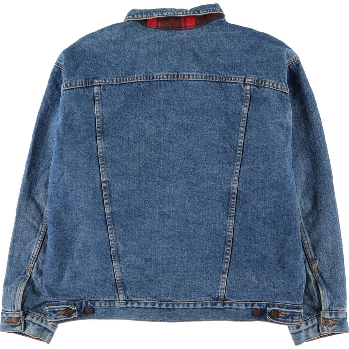 90'S Levi's Denim Jacket, Men's Size XL, Vintage cotton blue type Vintage Second Hand