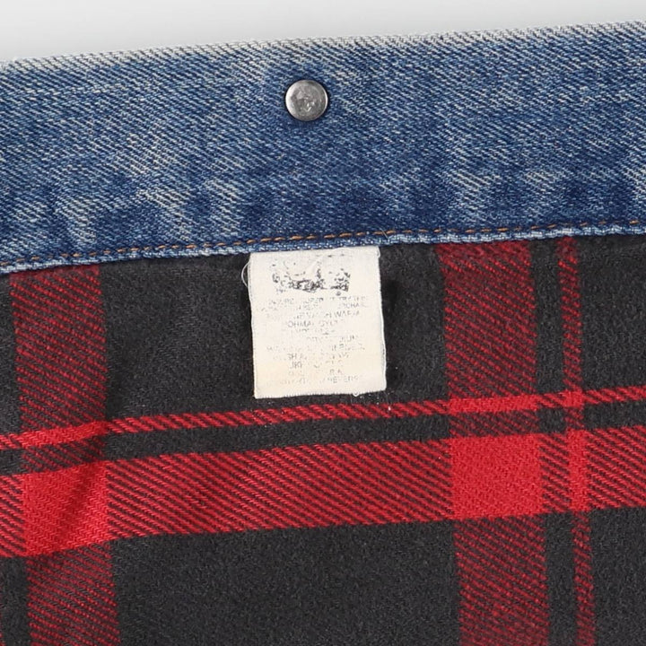 90'S Levi's Denim Jacket, Men's Size XL, Vintage cotton blue type Vintage Second Hand