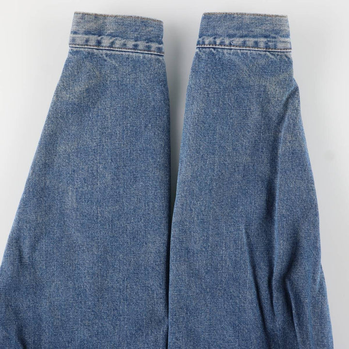 90'S Levi's Denim Jacket, Men's Size XL, Vintage cotton blue type Vintage Second Hand