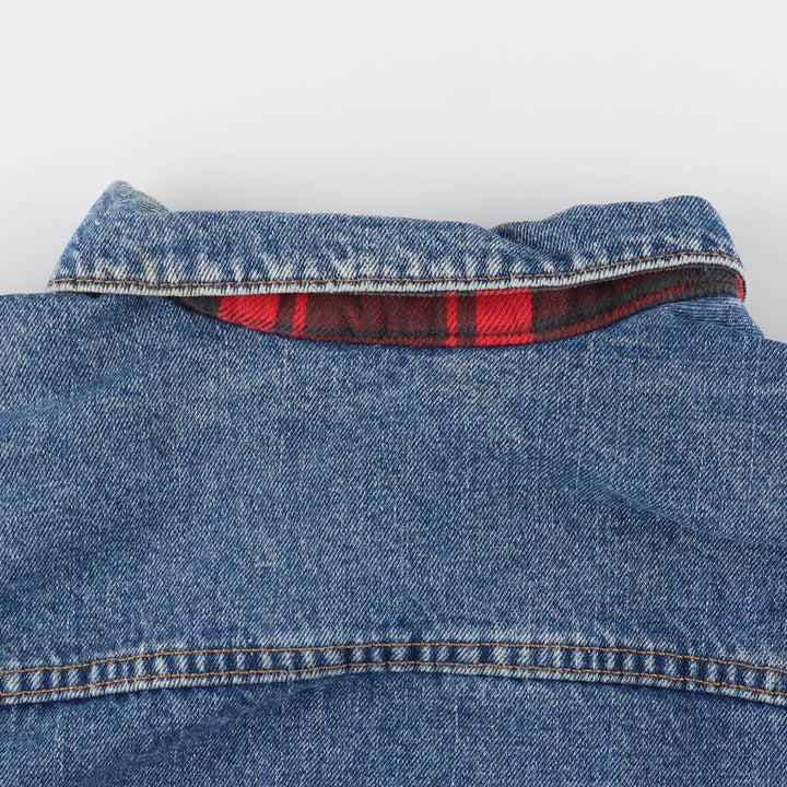 90'S Levi's Denim Jacket, Men's Size XL, Vintage cotton blue type Vintage Second Hand