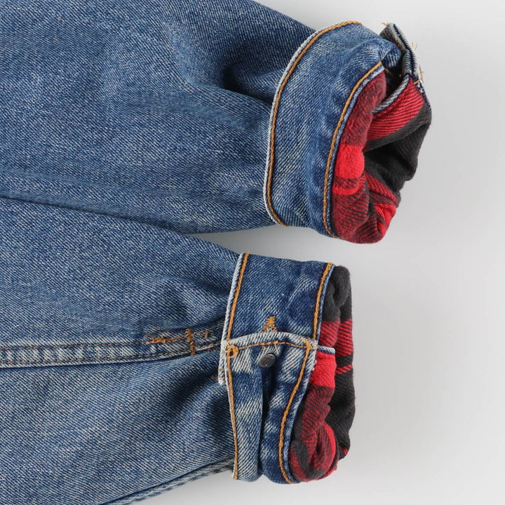 90'S Levi's Denim Jacket, Men's Size XL, Vintage cotton blue type Vintage Second Hand