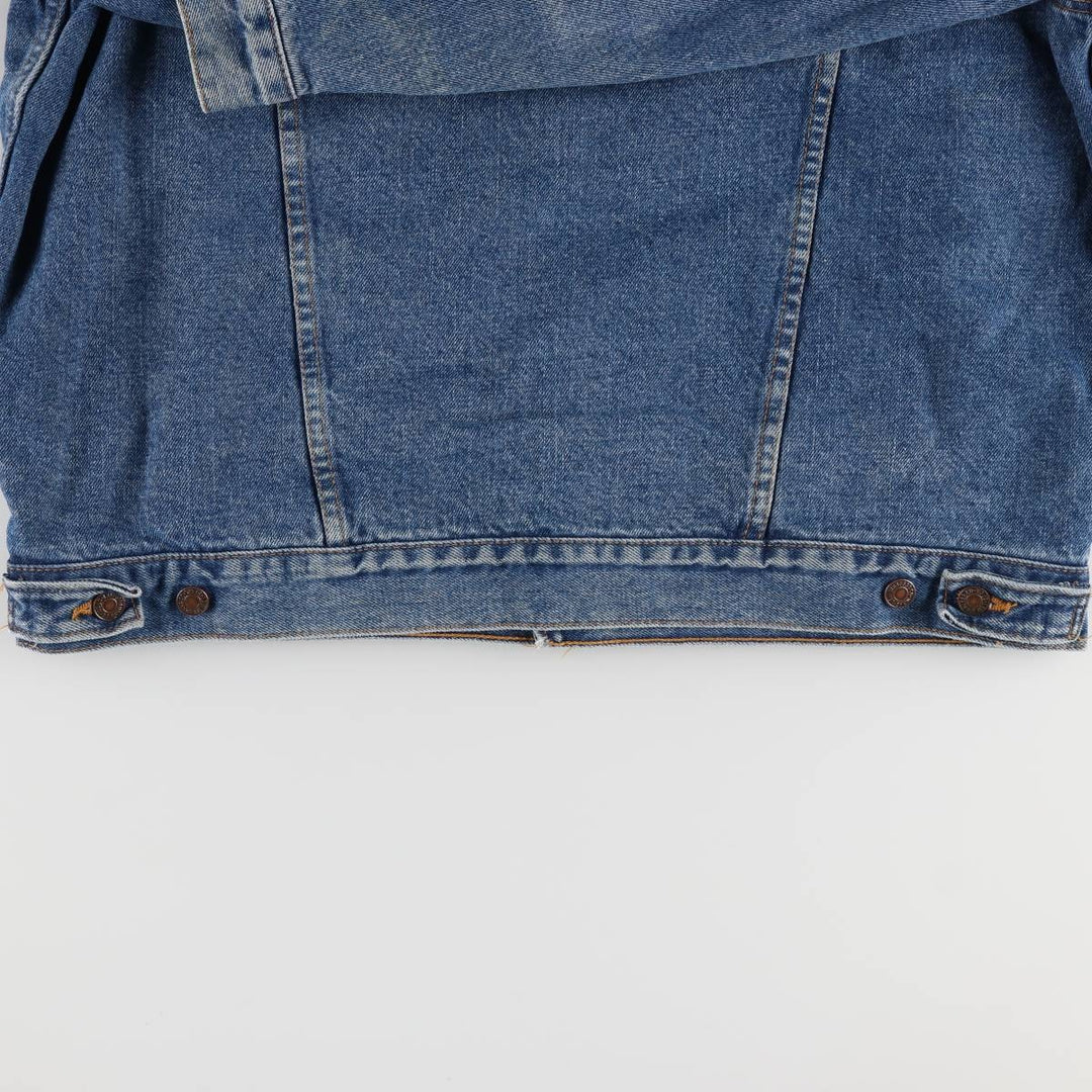 90'S Levi's Denim Jacket, Men's Size XL, Vintage cotton blue type Vintage Second Hand