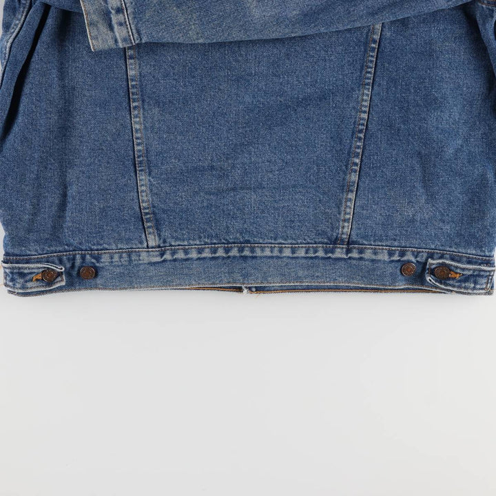 90'S Levi's Denim Jacket, Men's Size XL, Vintage cotton blue type Vintage Second Hand
