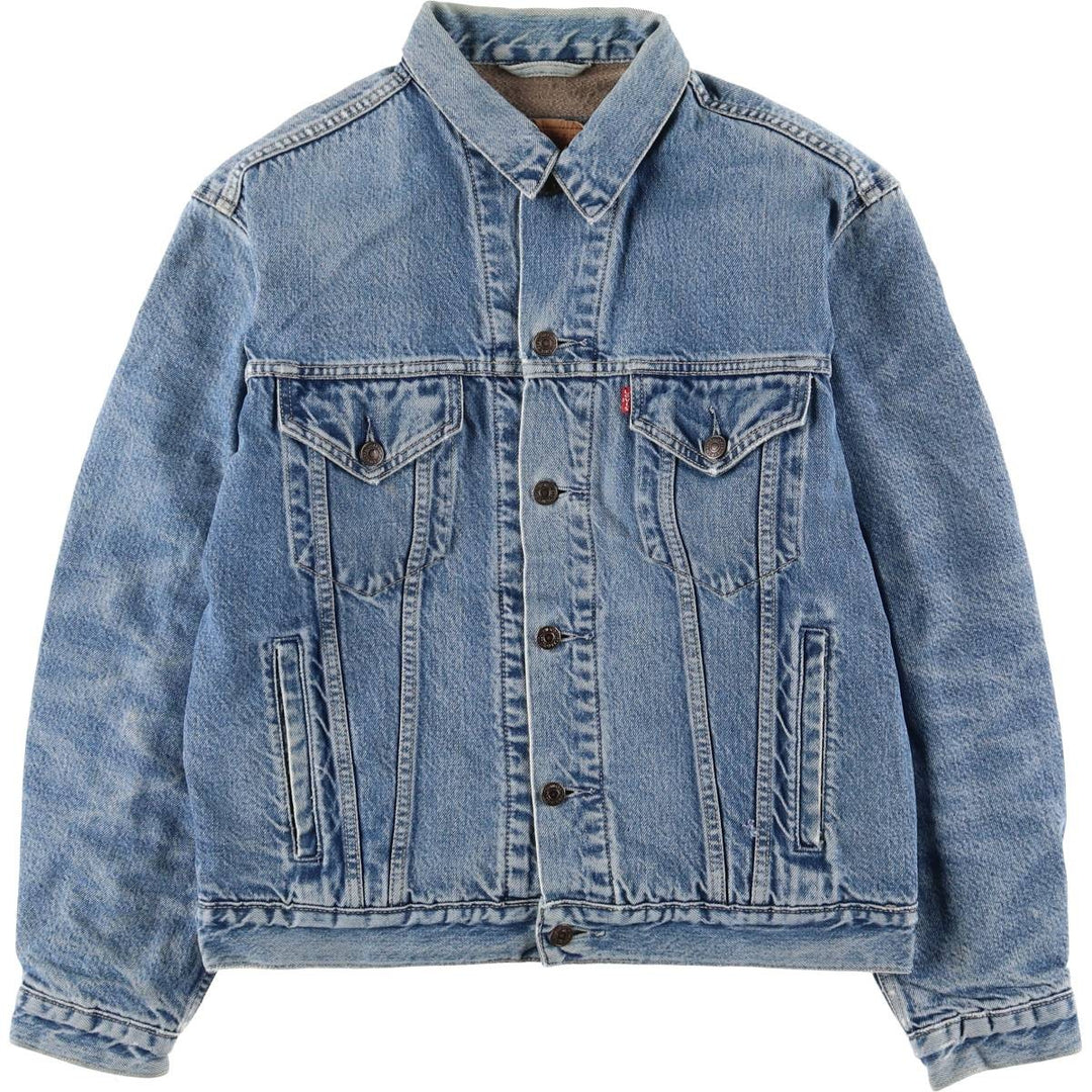 90'S Levi's 70605-0216 Denim Jacket, Men's Size Medium, Vintage cotton blue type Vintage Second Hand