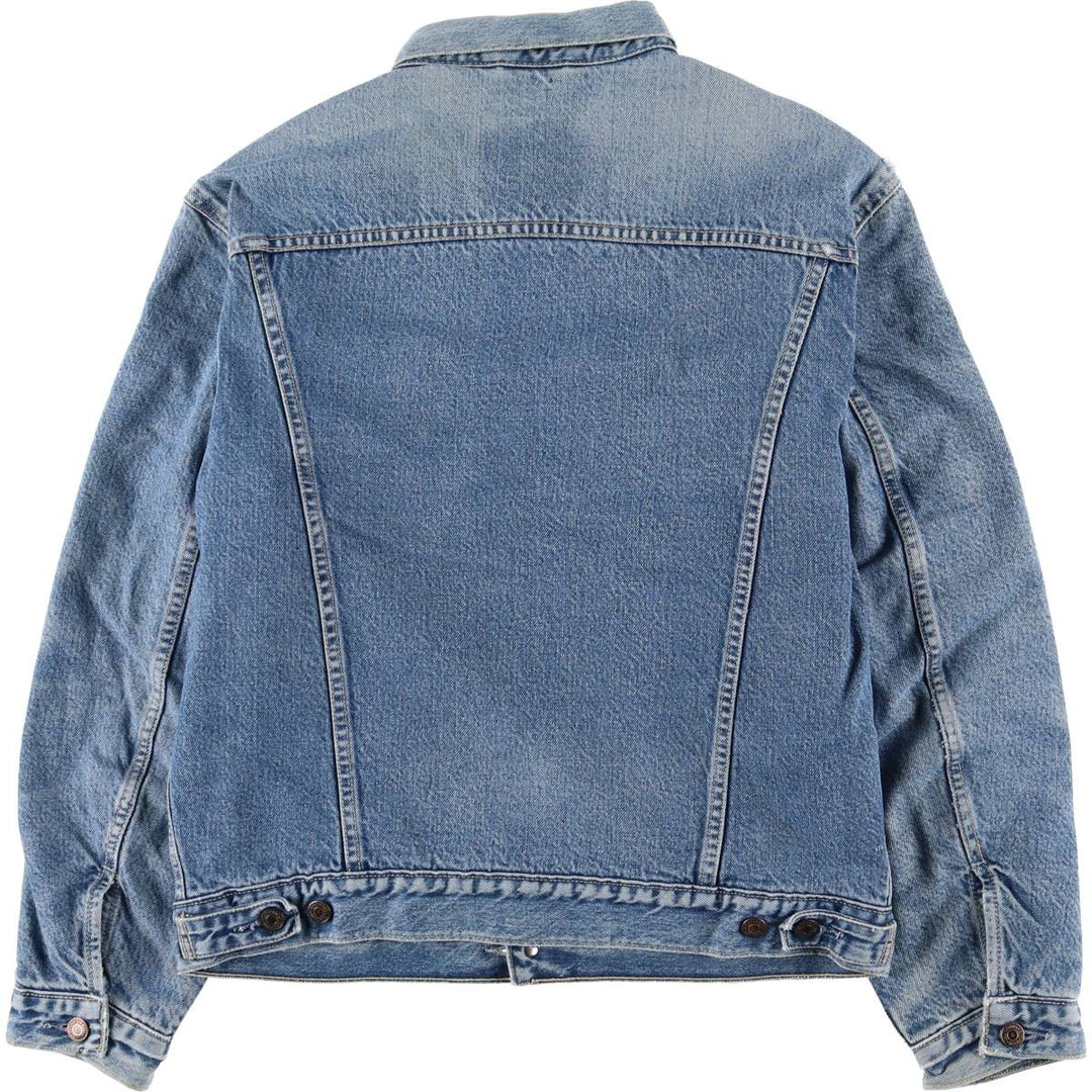 90'S Levi's 70605-0216 Denim Jacket, Men's Size Medium, Vintage cotton blue type Vintage Second Hand