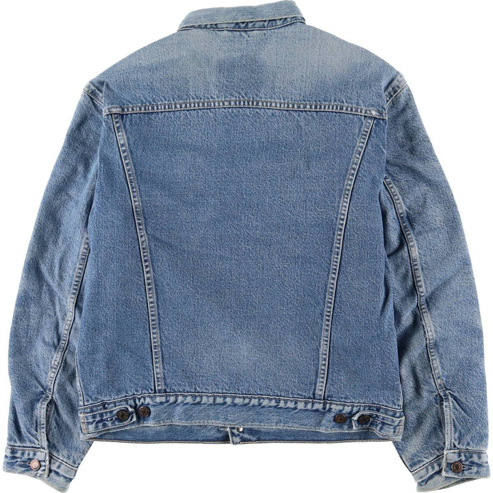 90'S Levi's 70605-0216 Denim Jacket, Men's Size Medium, Vintage cotton blue type Vintage Second Hand