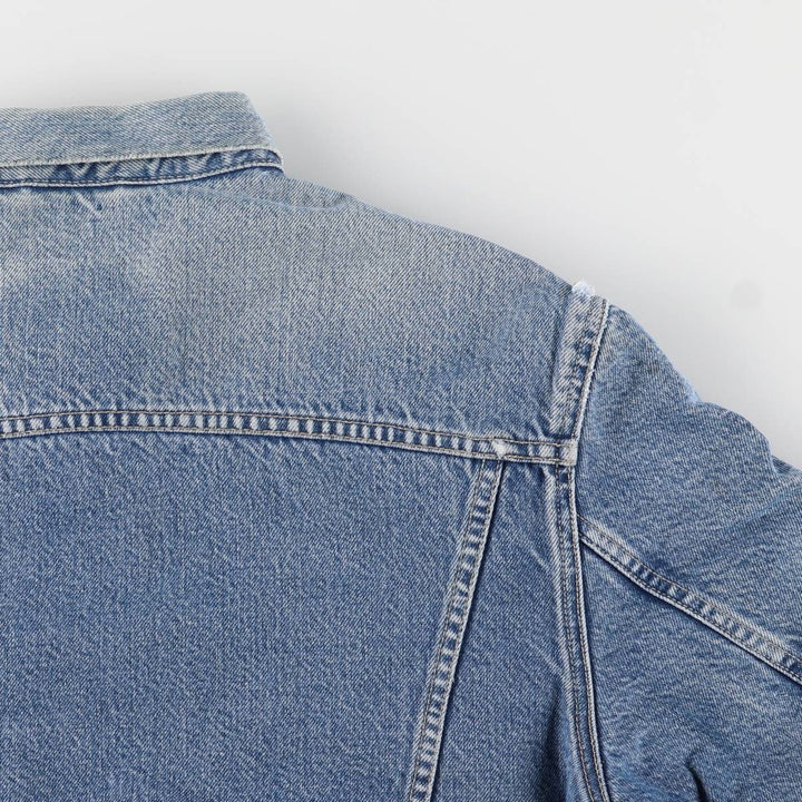 90'S Levi's 70605-0216 Denim Jacket, Men's Size Medium, Vintage cotton blue type Vintage Second Hand
