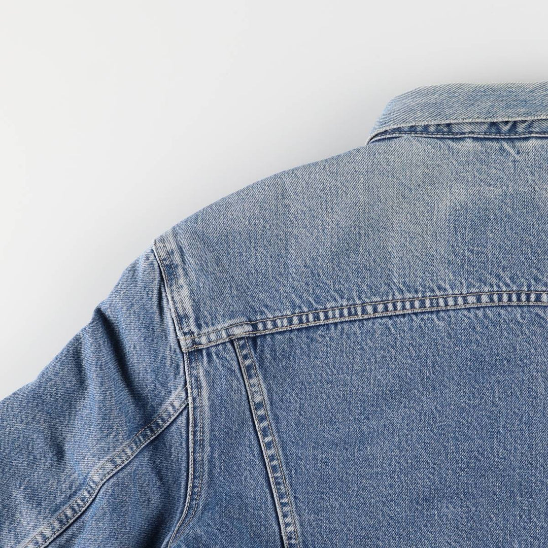 90'S Levi's 70605-0216 Denim Jacket, Men's Size Medium, Vintage cotton blue type Vintage Second Hand
