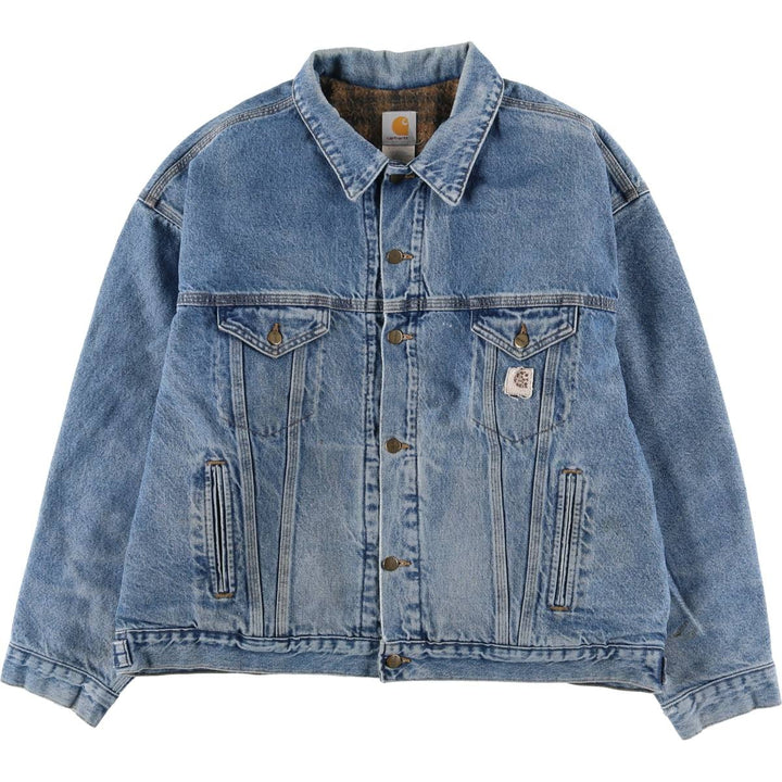 Carhartt denim jacket, men's size XXL unclear blue type Vintage Second Hand