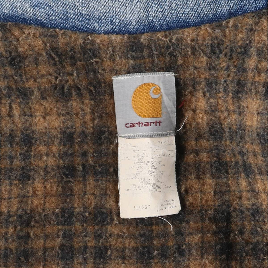 Carhartt denim jacket, men's size XXL unclear blue type Vintage Second Hand