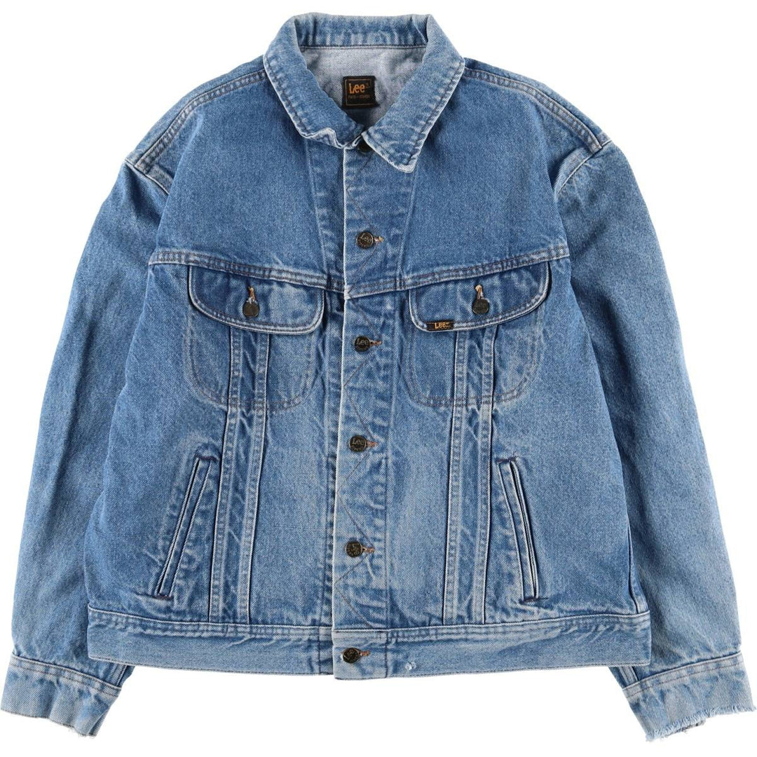 Vintage Lee denim jacket from the 1980'S to 1990s, size XL, for men unclear blue type Vintage Second Hand