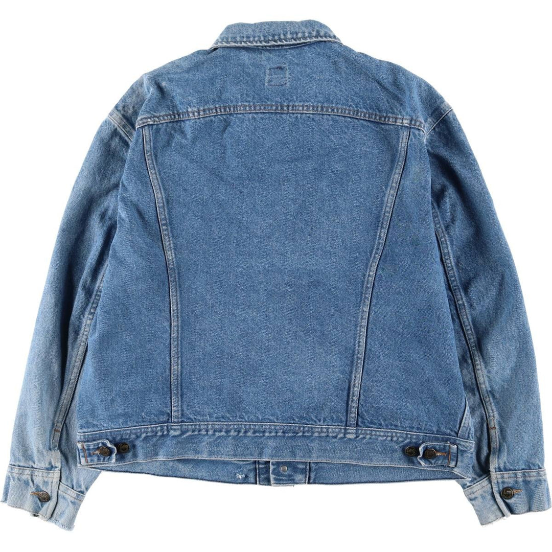 Vintage Lee denim jacket from the 1980'S to 1990s, size XL, for men unclear blue type Vintage Second Hand