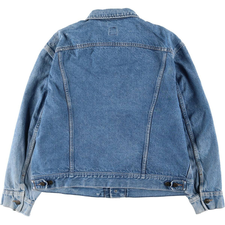 Vintage Lee denim jacket from the 1980'S to 1990s, size XL, for men unclear blue type Vintage Second Hand