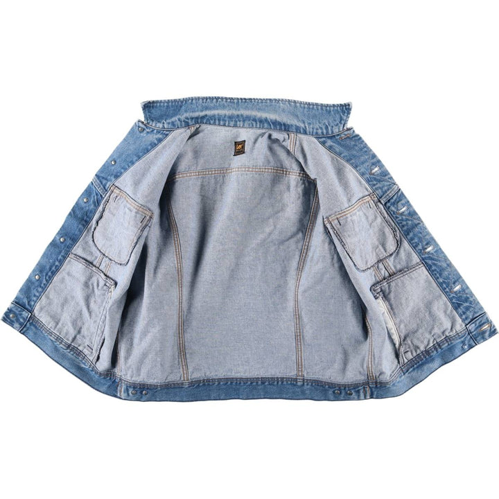 Vintage Lee denim jacket from the 1980'S to 1990s, size XL, for men unclear blue type Vintage Second Hand