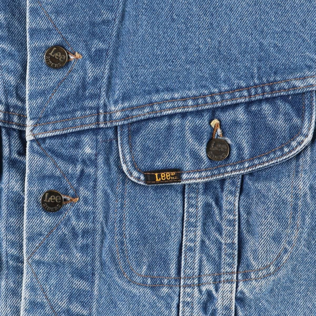 Vintage Lee denim jacket from the 1980'S to 1990s, size XL, for men unclear blue type Vintage Second Hand