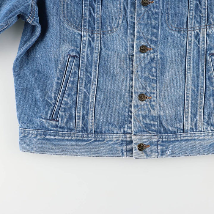 Vintage Lee denim jacket from the 1980'S to 1990s, size XL, for men unclear blue type Vintage Second Hand