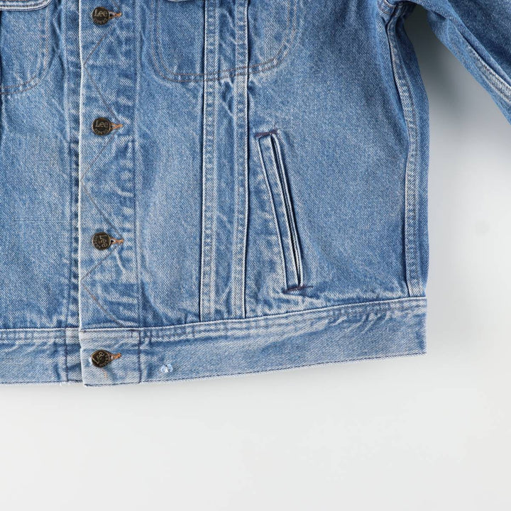 Vintage Lee denim jacket from the 1980'S to 1990s, size XL, for men unclear blue type Vintage Second Hand