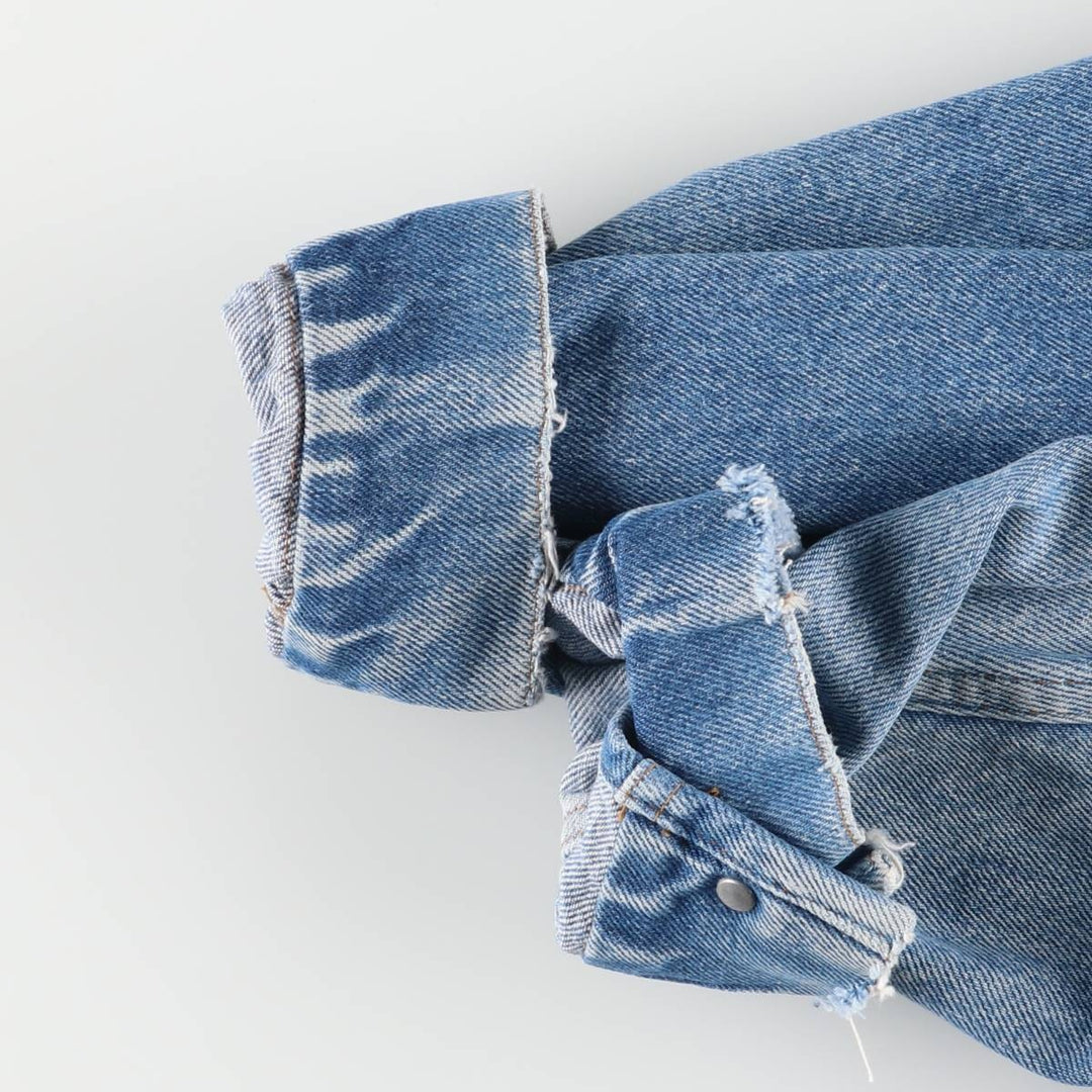 Vintage Lee denim jacket from the 1980'S to 1990s, size XL, for men unclear blue type Vintage Second Hand
