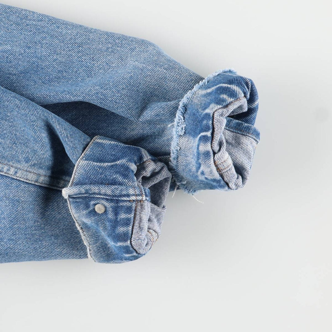 Vintage Lee denim jacket from the 1980'S to 1990s, size XL, for men unclear blue type Vintage Second Hand