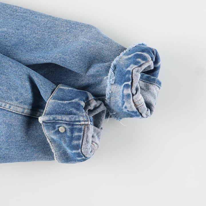 Vintage Lee denim jacket from the 1980'S to 1990s, size XL, for men unclear blue type Vintage Second Hand