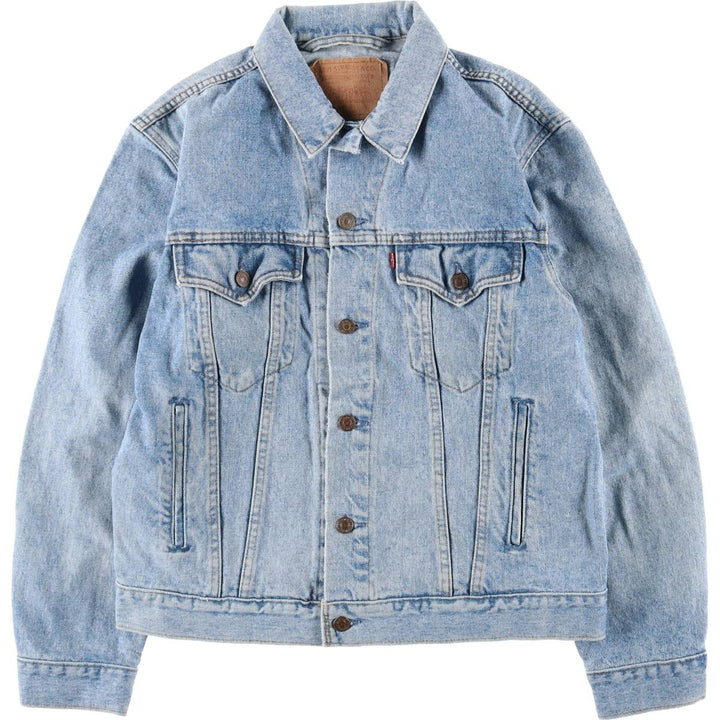 Levi's 75566-4891 Denim Jacket, Men's Size Medium unclear blue type Vintage Second Hand