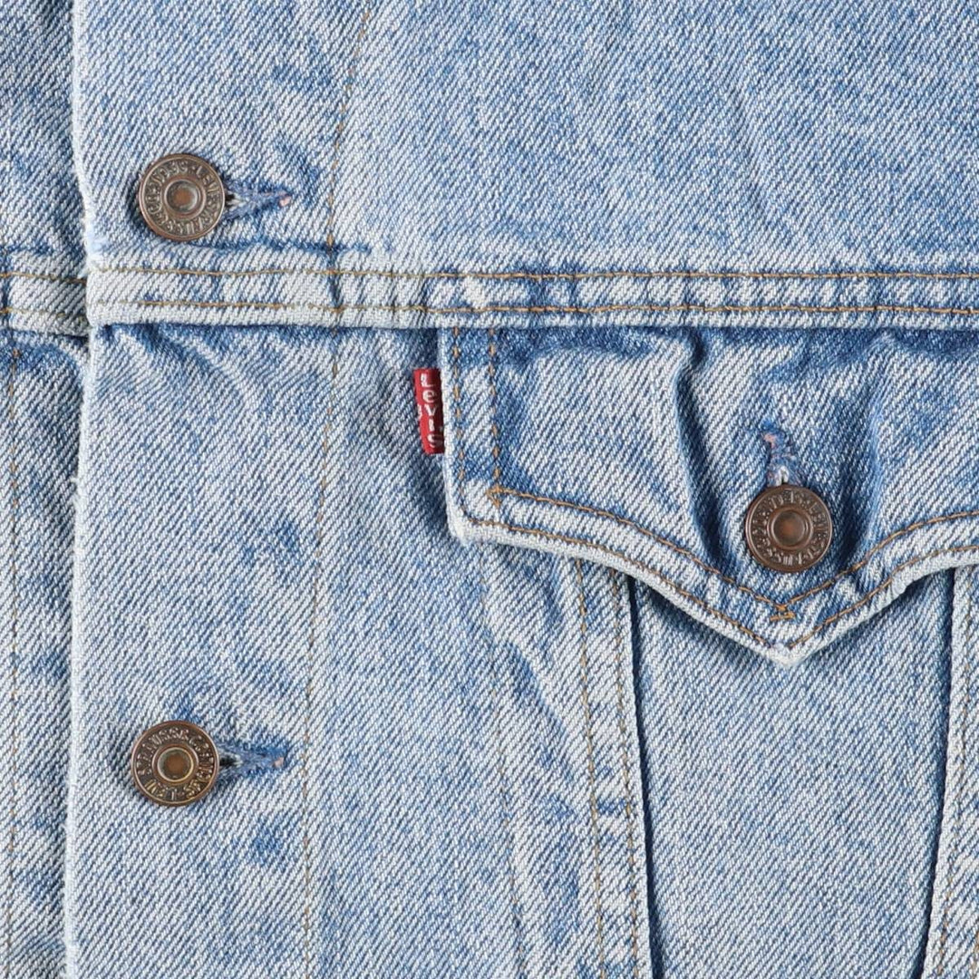 Levi's 75566-4891 Denim Jacket, Men's Size Medium unclear blue type Vintage Second Hand