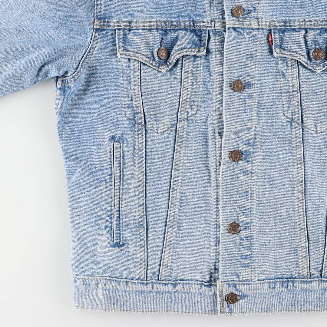Levi's 75566-4891 Denim Jacket, Men's Size Medium unclear blue type Vintage Second Hand