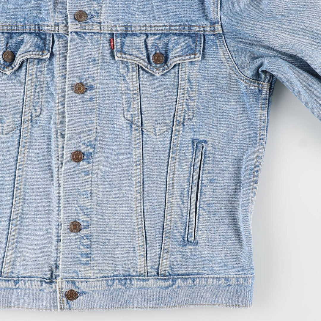 Levi's 75566-4891 Denim Jacket, Men's Size Medium unclear blue type Vintage Second Hand