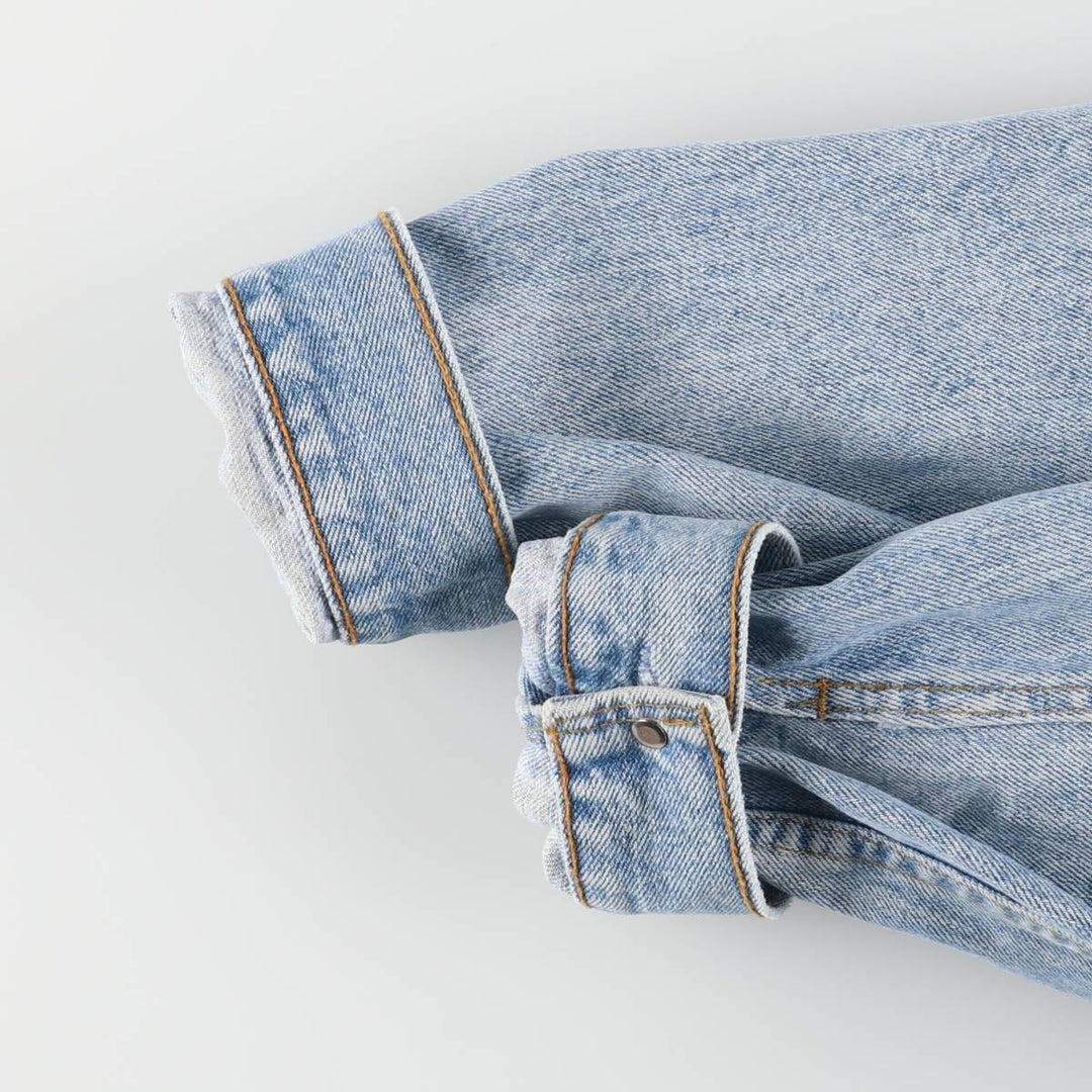 Levi's 75566-4891 Denim Jacket, Men's Size Medium unclear blue type Vintage Second Hand
