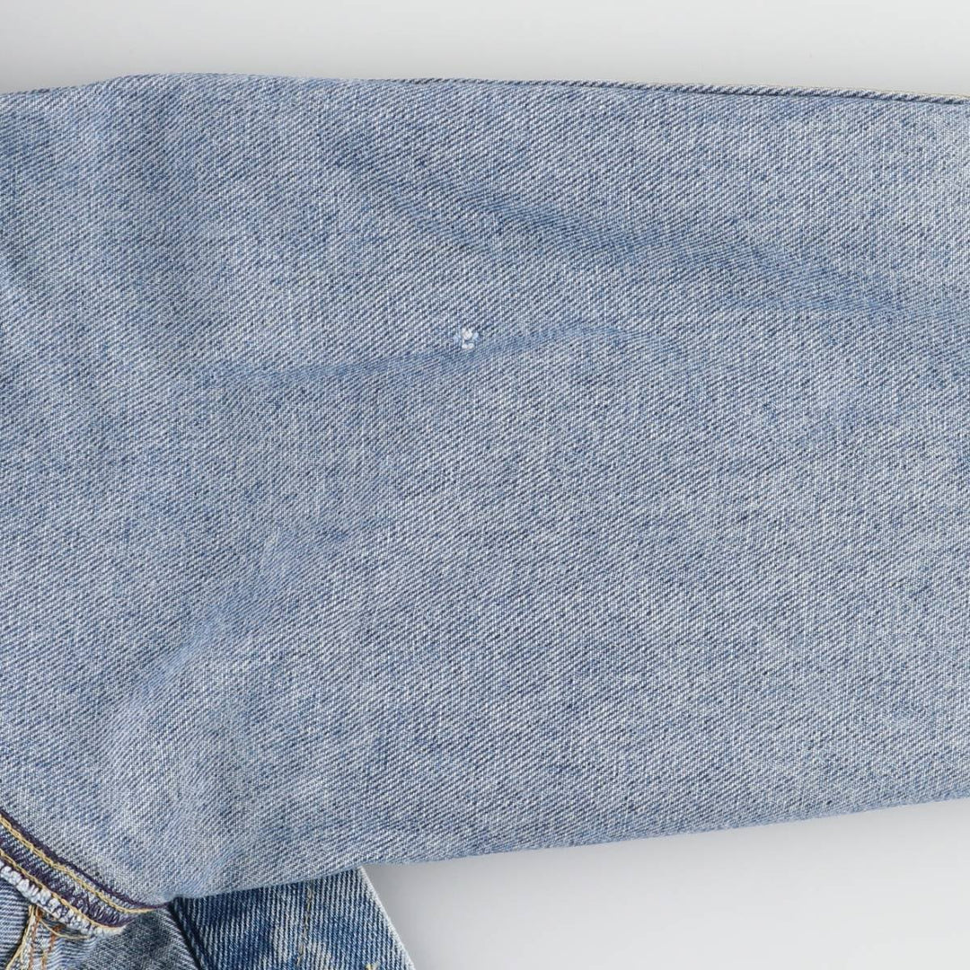 Vintage Lee denim jacket from the 1980'S to 1990s, made in the USA, size L, men's. cotton blue type Vintage Second Hand