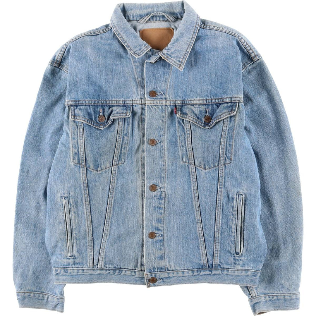 Levi's denim jacket, made in Canada, men's size M cotton blue type Vintage Second Hand