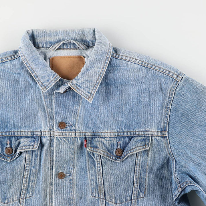 Levi's denim jacket, made in Canada, men's size M cotton blue type Vintage Second Hand