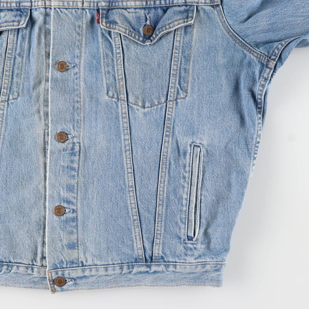 Levi's denim jacket, made in Canada, men's size M cotton blue type Vintage Second Hand
