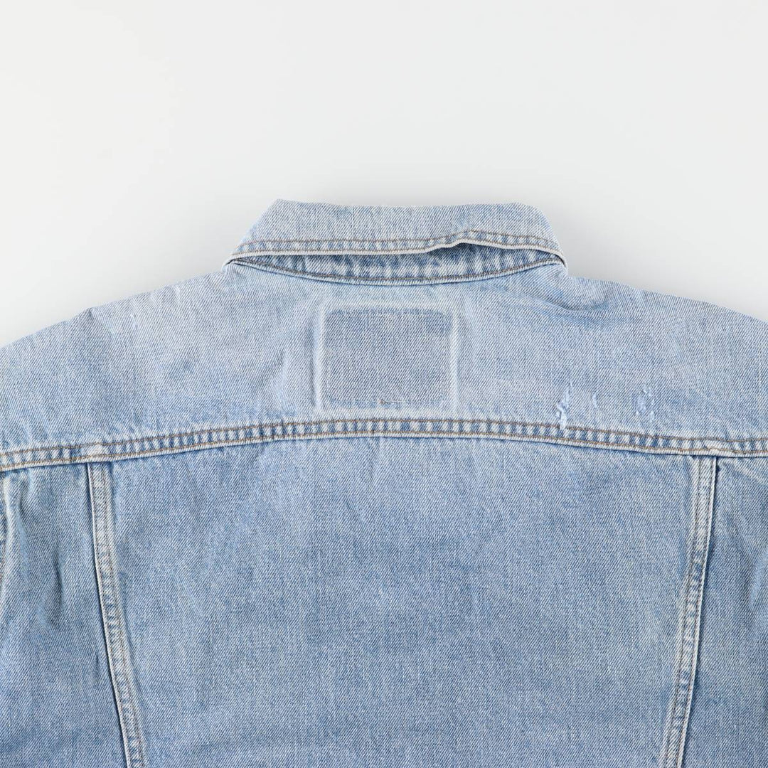 Levi's denim jacket, made in Canada, men's size M cotton blue type Vintage Second Hand