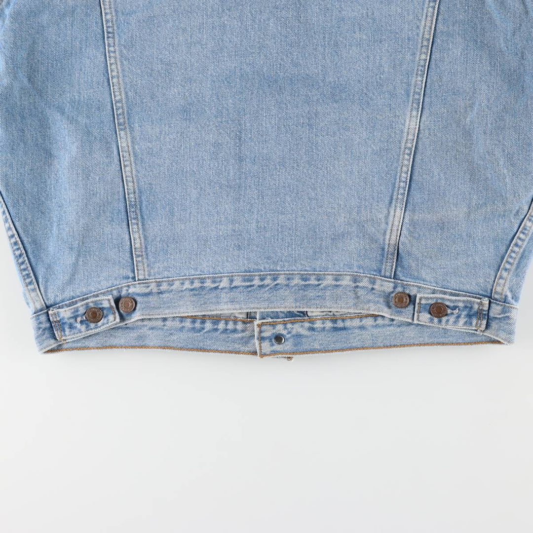 Levi's denim jacket, made in Canada, men's size M cotton blue type Vintage Second Hand