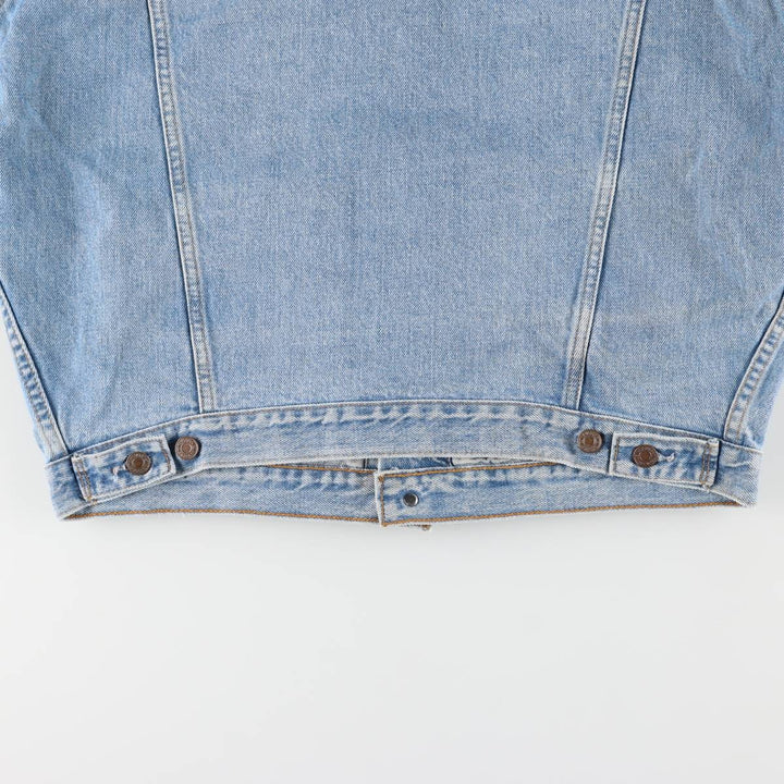 Levi's denim jacket, made in Canada, men's size M cotton blue type Vintage Second Hand