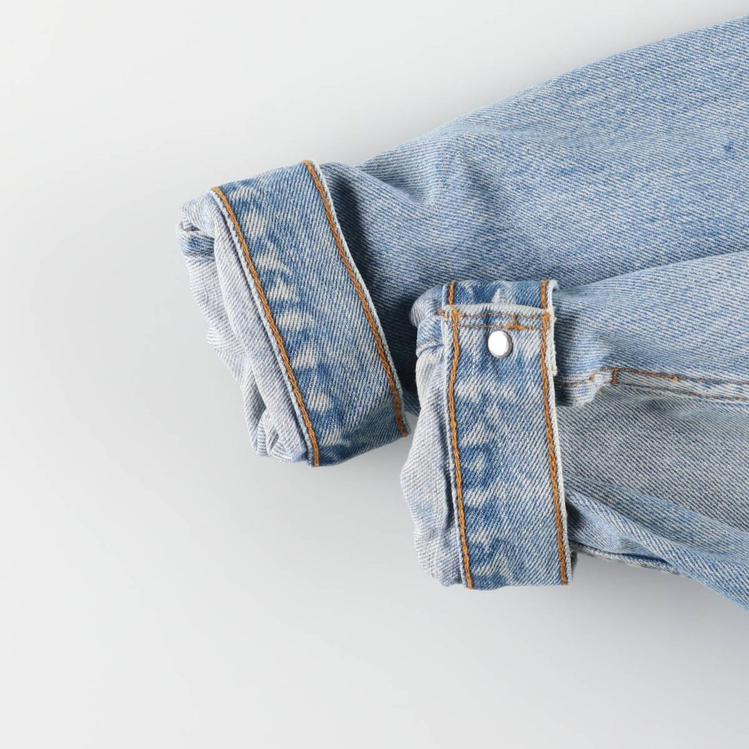 Levi's denim jacket, made in Canada, men's size M cotton blue type Vintage Second Hand