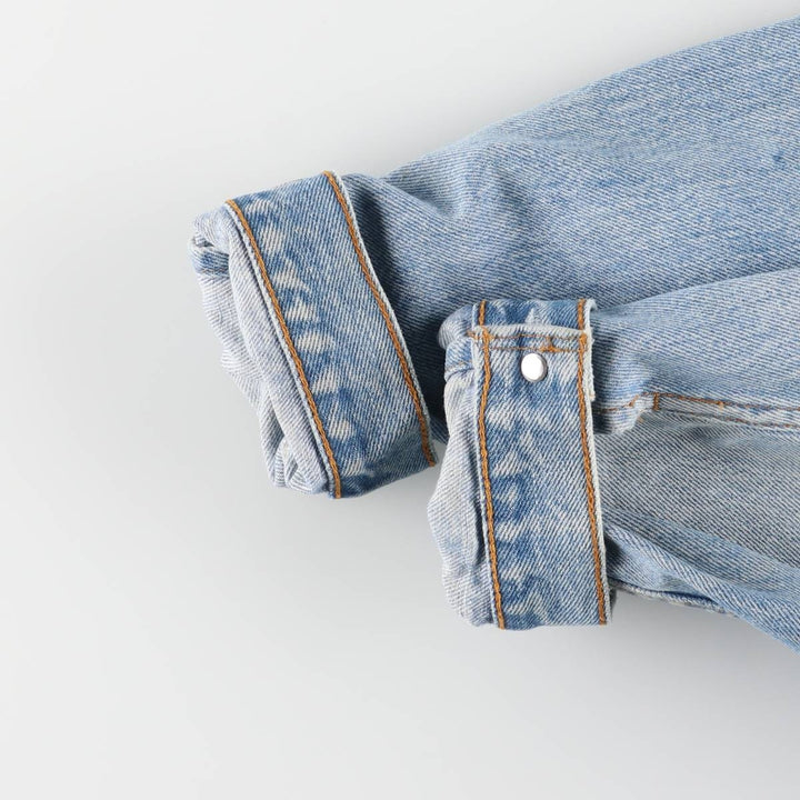 Levi's denim jacket, made in Canada, men's size M cotton blue type Vintage Second Hand