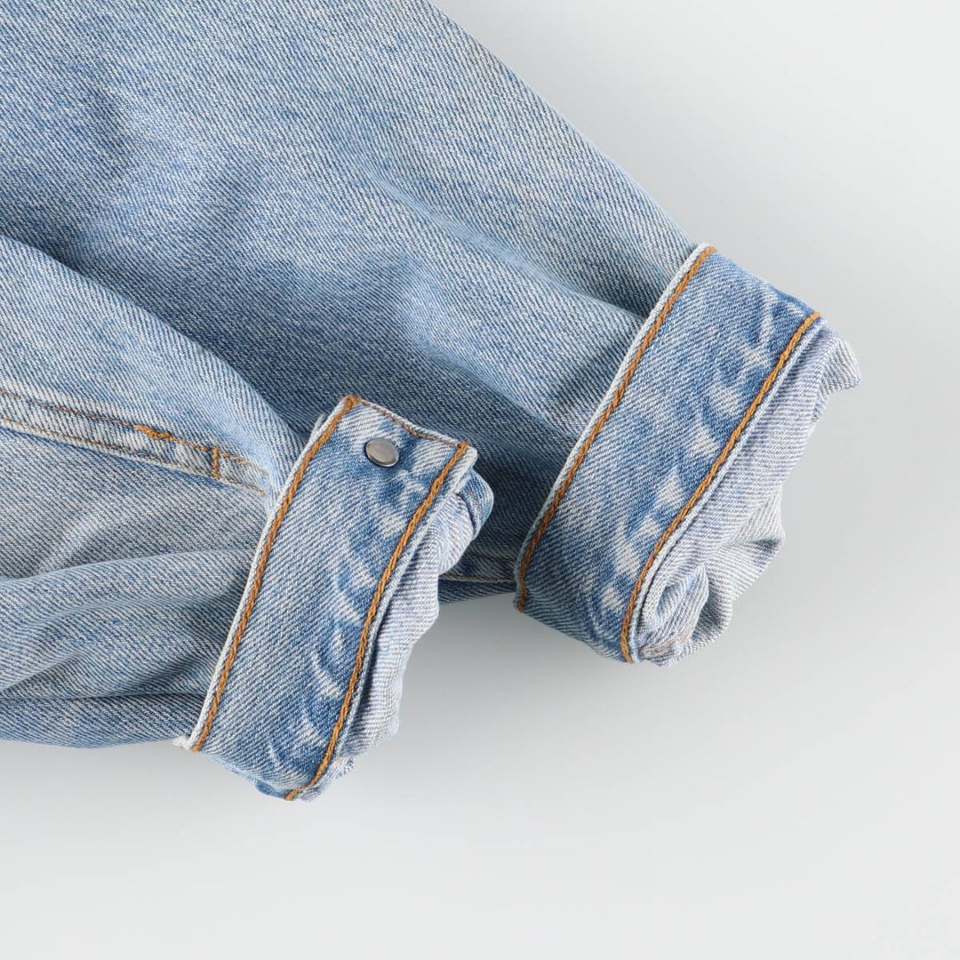 Levi's denim jacket, made in Canada, men's size M cotton blue type Vintage Second Hand