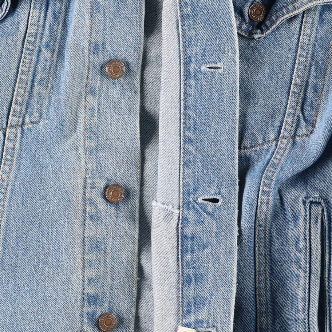 Levi's denim jacket, made in Canada, men's size M cotton blue type Vintage Second Hand