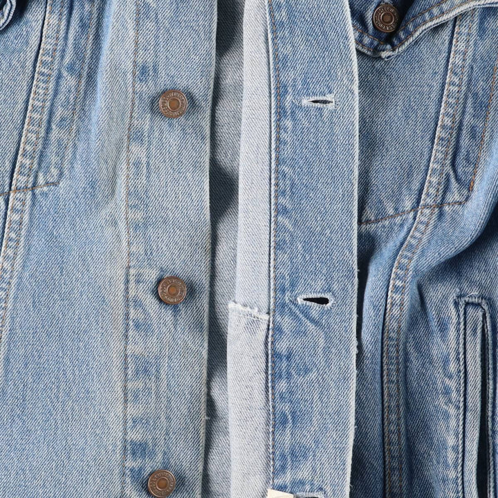 Levi's denim jacket, made in Canada, men's size M cotton blue type Vintage Second Hand