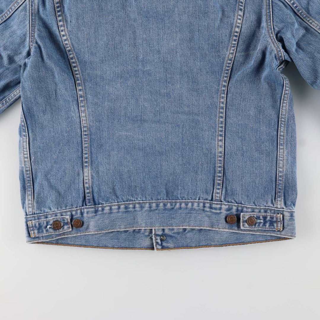 2000'S Levi's Euro Model Denim Jacket, Men's Size XL cotton blue type Vintage Second Hand