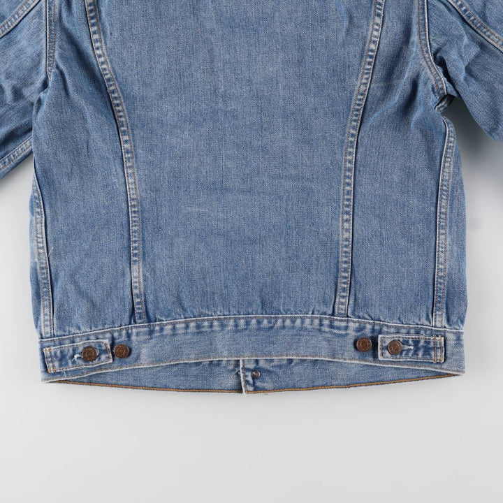 2000'S Levi's Euro Model Denim Jacket, Men's Size XL cotton blue type Vintage Second Hand