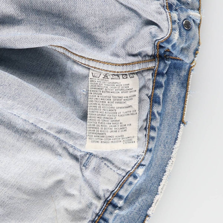 90'S Levi's 70503-0216 Denim Jacket, Men's Size XL, Vintage cotton blue type Vintage Second Hand