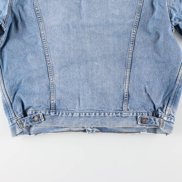 90'S Levi's 70503-0216 Denim Jacket, Men's Size XL, Vintage cotton blue type Vintage Second Hand
